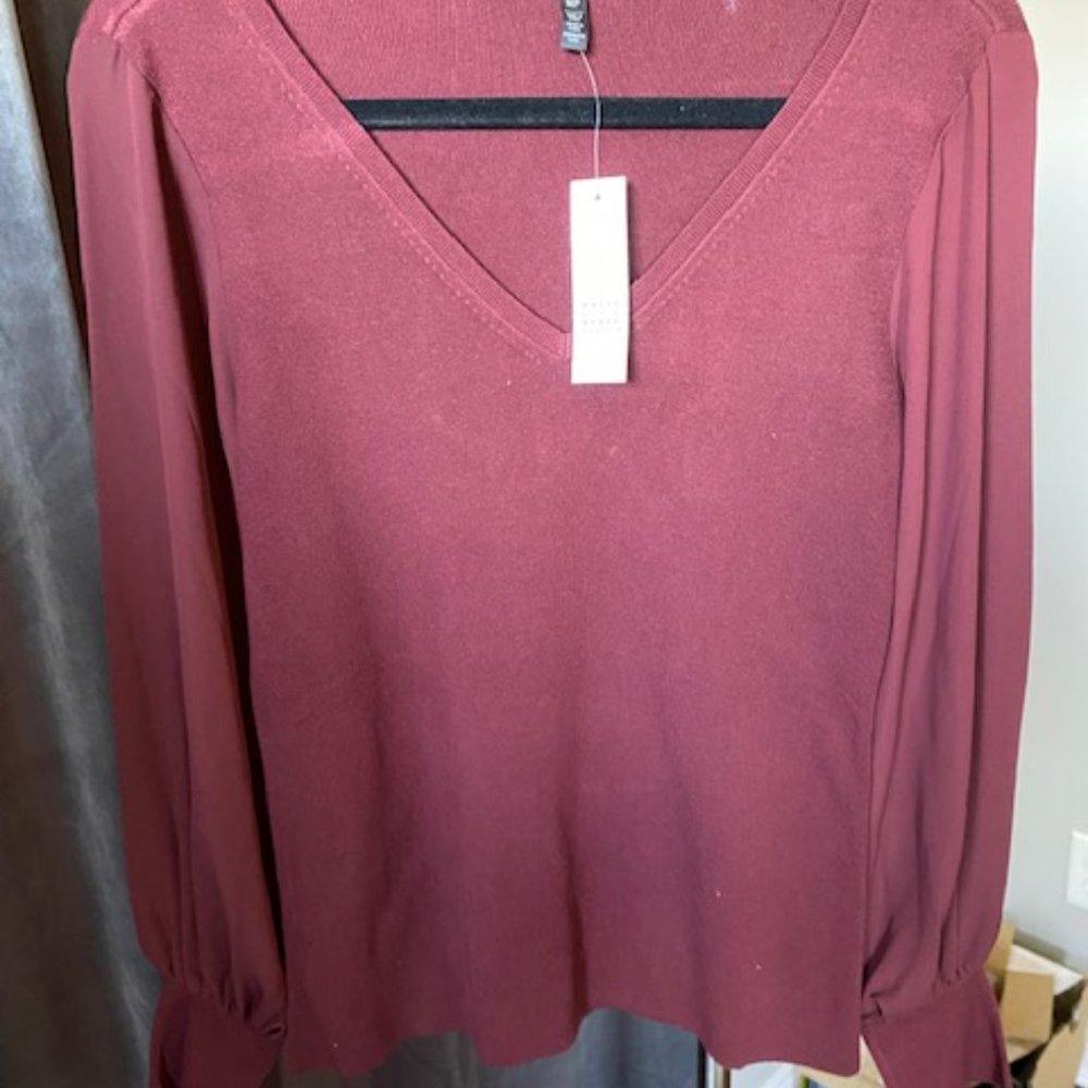 VICI Womens Top Size M Rust